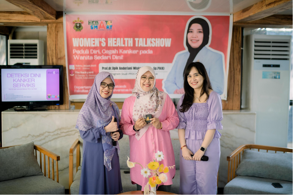 Waspada Kanker Serviks, FK Unhas dan Mitosis Laboratory Ajak Perempuan Makassar Rutin Deteksi Dini